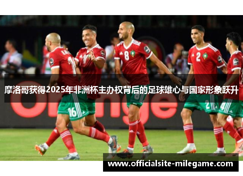 摩洛哥获得2025年非洲杯主办权背后的足球雄心与国家形象跃升